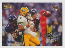 1998 Skybox Premium FLEET FARM #197 ONE FOR THE AGES SSP Brett Favre & Atwater