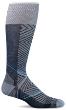 Sockwell Women's Pulse Graduated Compression Socks Medium-Large Denim