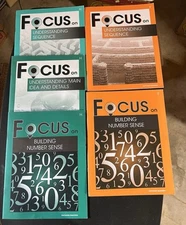 Curriculum Associate, Focus On , 5 Books
