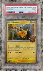 2024 POKEMON TRICK OR TRADE (Cosmos Holo) #018 PIKACHU PSA 9 Swirl / Spiral  (B)