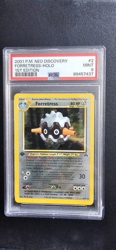 Forretress (1st Edition) graded PSA 9 for sale on eBay