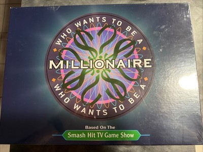 Sealed NIB Who Wants To Be A Millionaire Pressman Retired 2000 Board Game 