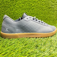 Flux Footwear Adapt Trainer Gray Gum Mens Size 9.5 Athletic Knit Shoes Sneakers