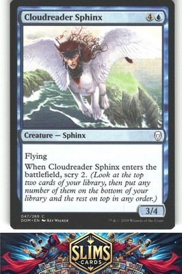Cloudreader Sphinx - Dominaria - MTG - Common - #47 - NM