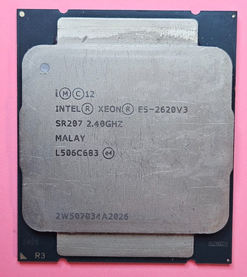INTEL   XEON   E5-2620V3 SR207 2.4OGHZ  L506C683 (e4) 6 CORES PROCESSOR