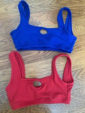 Tiger Friday Hope Crop Top Adult Size Color Various NWOT