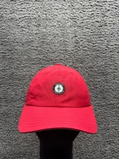 American Needle Merion Golf Club Mesh Strapback Golf Cap Red Adult One Size