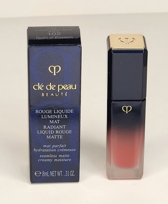 cle de peau Beaute liquid rouge matte 102 TOUCH OF BLOSSON  full size New In Box