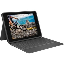 Logitech Rugged Folio Rugged Keyboard/Cover Case Folio Apple, Logitech iPad