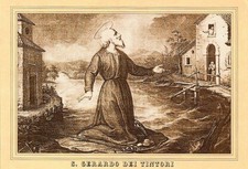 MONZA SAN GERARDO DEI TINTORI POSTCARD WITH CANCELLATION 2.6.2007 - 190