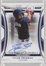 2022 Panini Flawless Achievements Sapphire 5/5 Tyler Freeman #FA-TF Auto 0of