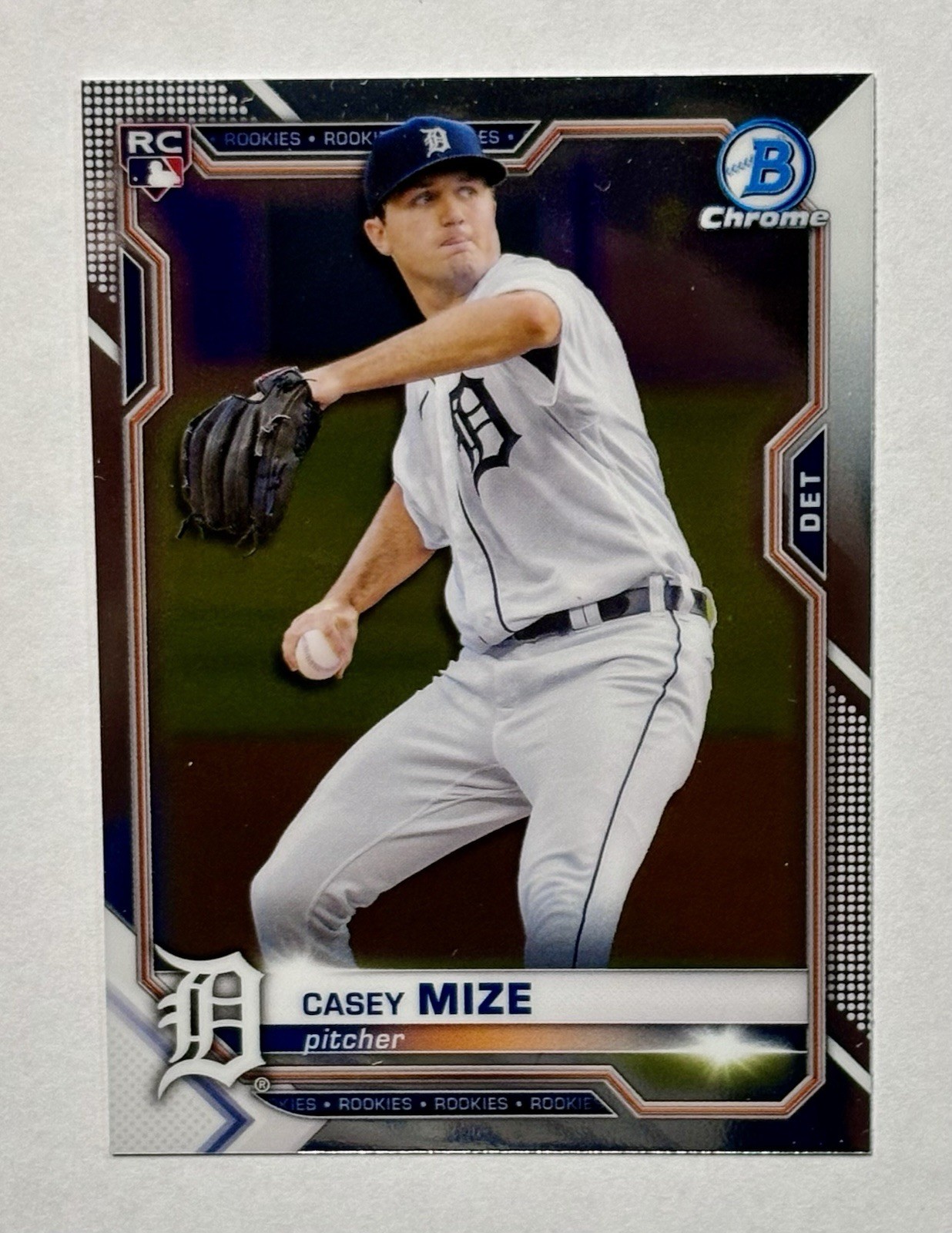 2021 Bowman Chrome - Casey Mize #9 (RC)