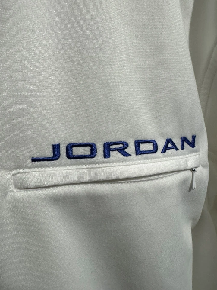Vintage OG Air Jordan 18 Sport Royal/White Track Jacket Size L Large - Image 3 of 4