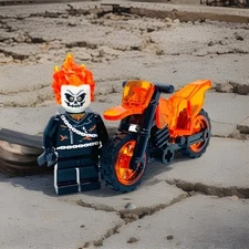 #0160 - Ghost Rider w/ Bike