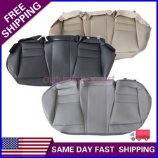 Fits 2008-2012 Honda Accord Rear Bench Bottom Leather Seat Cover Blacktangray Fits 2008-2012 Honda Accord Rear Bench Bottom Leather Seat Cover Blacktangray