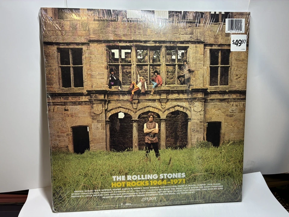 The Rolling Stones - Hot Rocks 1964-1971 Vinyl Record 2 LP gold Vinyl New Sealed - Image 2 of 2