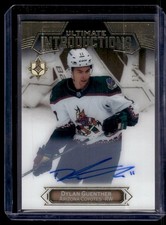 2022-23 Upper Deck Ultimate Collection Introductions Auto - Gold Dylan Guenther