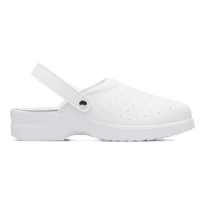 Culot Femme Lisa Blanc Antidérapantes Securite N°36-42 Chaussures Travail - Photo 1/3