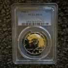 1968 Kennedy Half Dollar 50C San Francisco PCGS PR68 Silver Proof Uncirculated