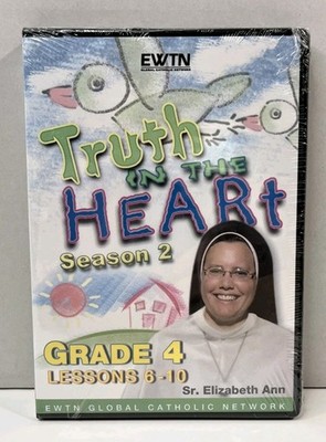 Truth in the Heart (DVD) Season 2 Grade 4 Lesson 6-10 - New/Sealed 