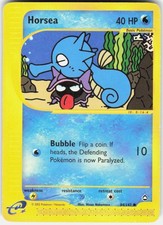Horsea 84/147 Common Aquapolis Pokemon Lightly Played on eBay
