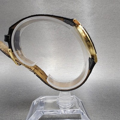 Seiko Lassalle Watch Men 33mm MOP Dial Gold Tone Dodecagon 7n00