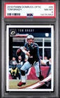 Tom Brady 2018 Panini Donruss Optic #65 PSA 8