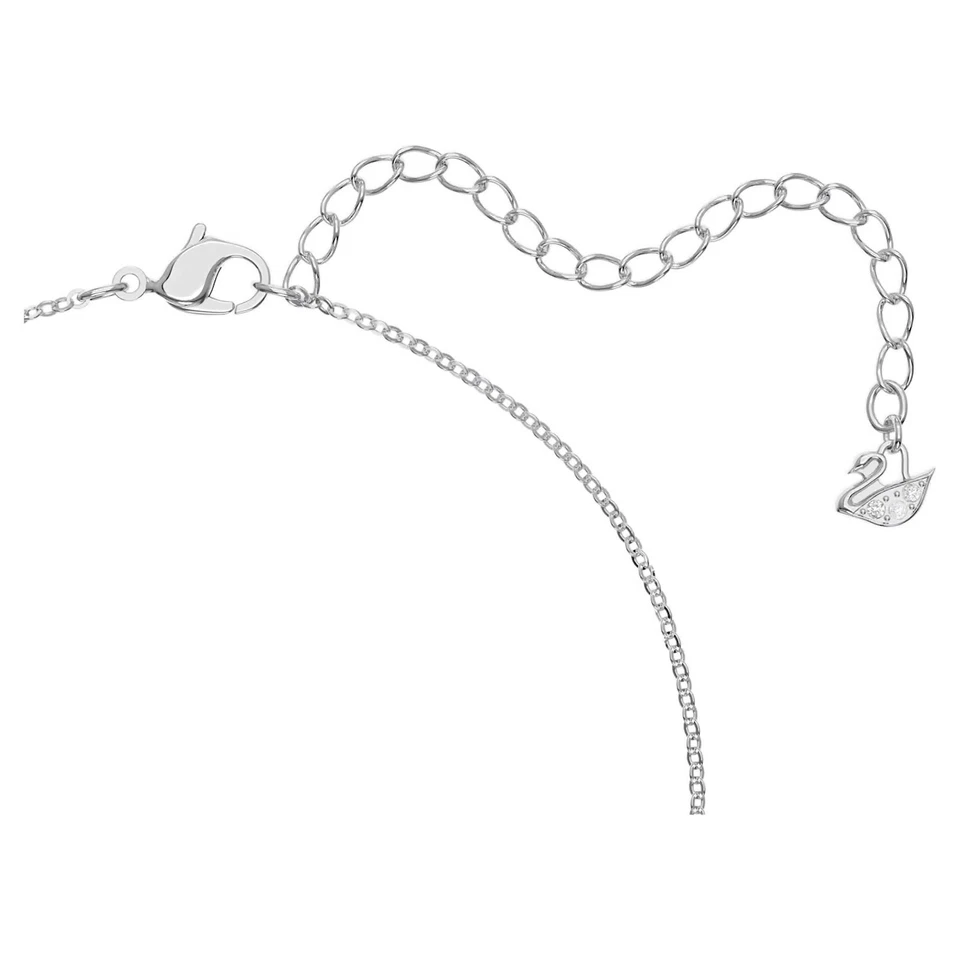 Collar SWAROVSKI Exist Colgante Infinito, Blanco, Chapado en Rodio Foto 3 de 4