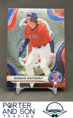 Roman Anthony Prospects 2024 Bowman's Best #TP-3 Boston Red Sox Baseball Card
