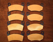 Extreme ATV Parts Extreme Portal Brass Brake Pads For 6" Or 8" Portals for 20...
