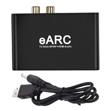 HDMI Splitter ARC Audio Converter Digital Analog Audio Extender Splitter Stereo