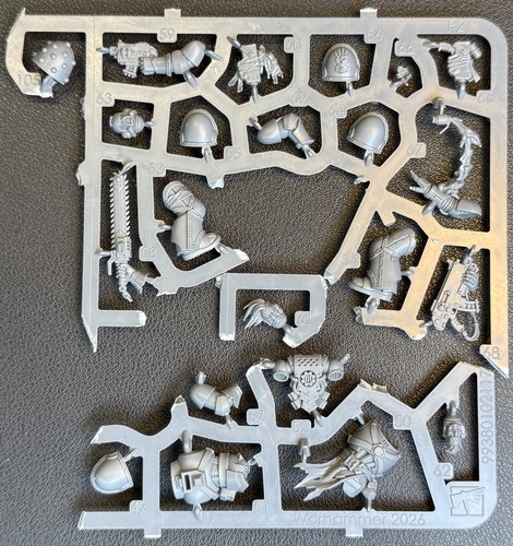 Red Corsairs Raider B Grenade Chaos Space Marines Warhammer 40k - NoS (x1) - Imagen 1 de 3