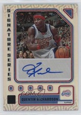 2023-24 Panini Donruss Signature Series Quentin Richardson #SS-QUE Auto 1bg9