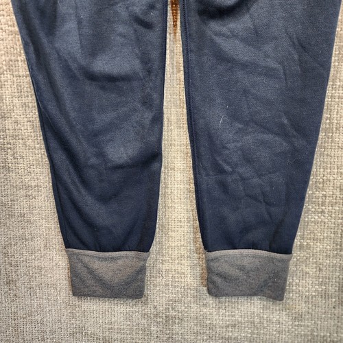 Abercrombie Fitch Kids Sleep One Piece Fleeced Union Suit Boys 15/16 Navy NWI - Picture 11 of 14