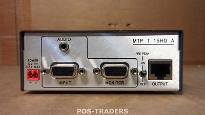 EXTRON MTP T 15HD A MTP Twisted Pair Transmitter for VGA and Audio EXCL PSU