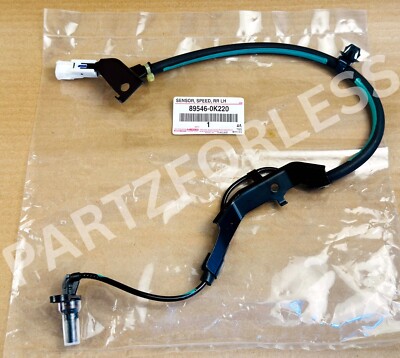 89546-0K220 TOYOTA GENUINE Hilux SENSOR, SPEED, REAR LH