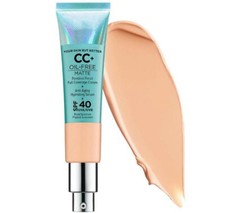 It Cosmetics CC Oil-Free Matte Cream Anti-aging SPF 40-  Light  New 