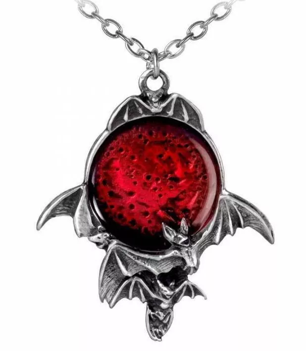 Gothic moon shop necklace