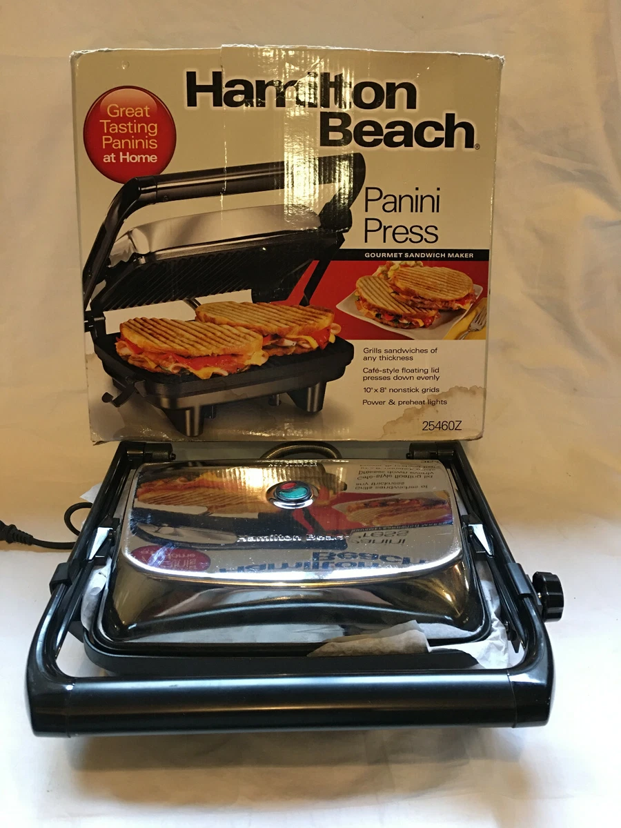 Hamilton Beach Panini Press Sandwich Maker 25460Z