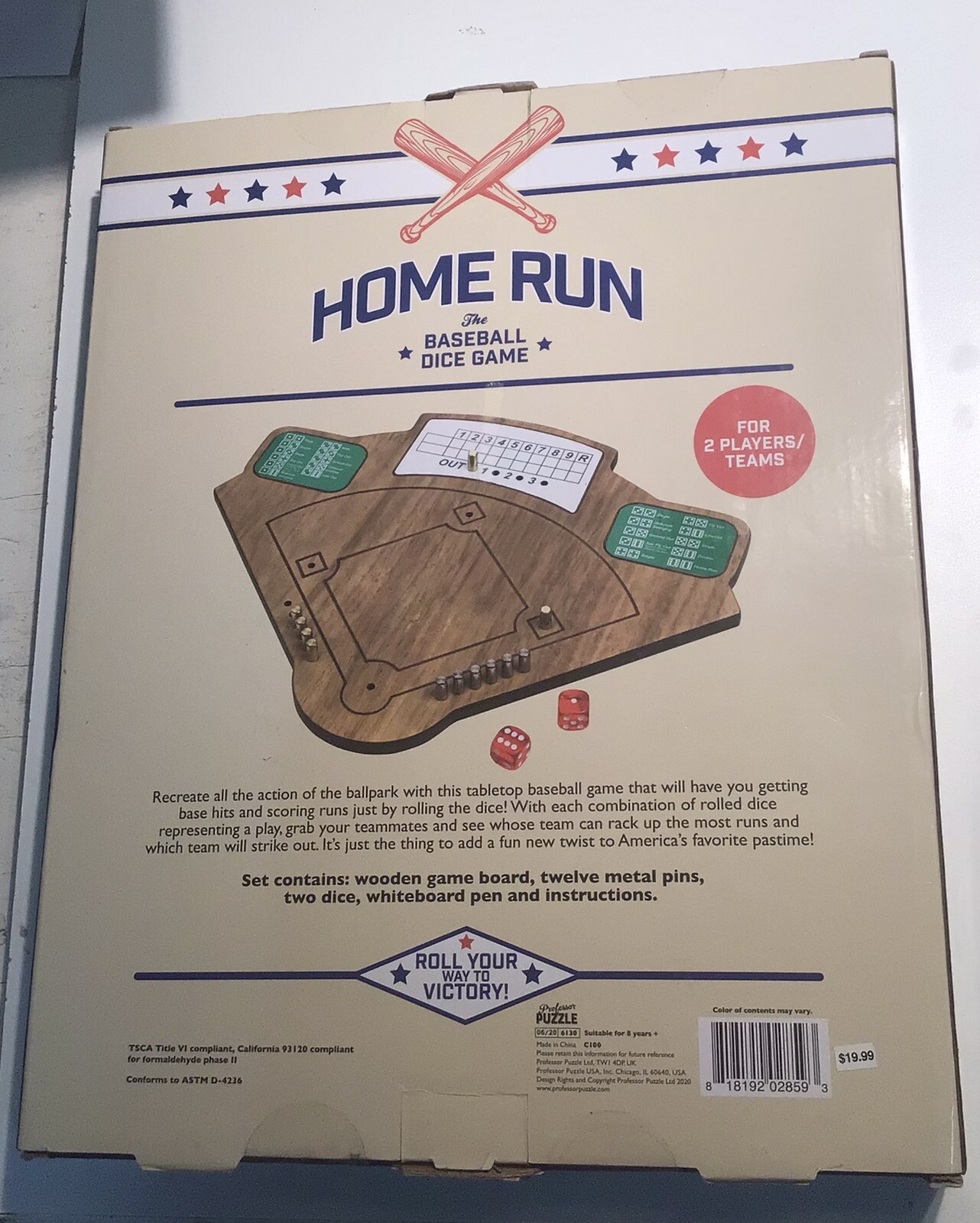 Home Run Limited Edition The Baseball Dice Game 818192028593 eBay