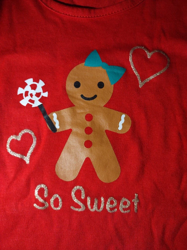 Camisa Toughskins Talla Grande 6X Niñas Pan de Jengibre "Tan Dulce"-Nueva-ENVÍO N24HR Foto 2 de 4