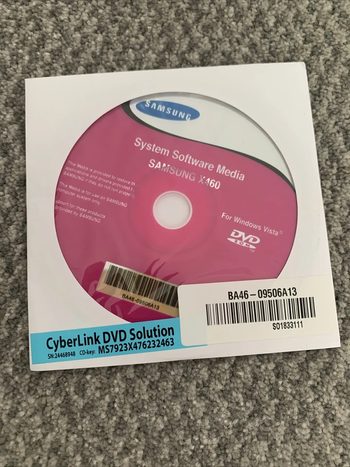 Manuals For Setting Up Samsung X460 (With DVDs) All In New Condition - Image 3 of 4