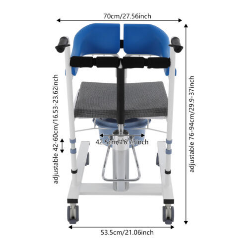 Hydraulic Patient Lift Wheelchair, Patient Lift Transfer Chair, Transfer Nursing
