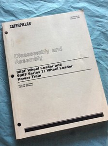 CAT CATERPILLAR 988F & SERIES II WHEEL LOADER Power Train Service