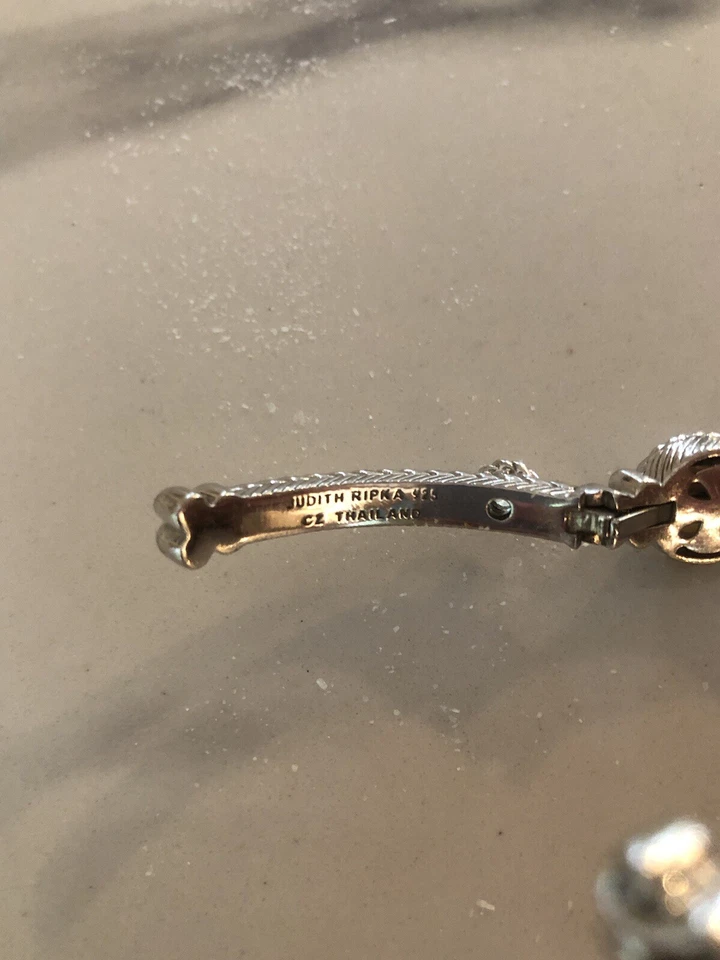 Puño de perlas de plata de ley Judith Ripka Foto 3 de 4