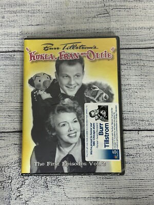 Kukla, Fran And Ollie: The First Episodes: Vol 2 DVD VIDEO TV SHOW 50s SEALED