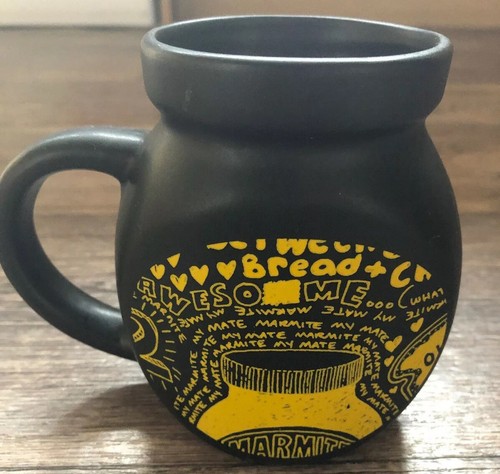 Marmite jar Mug Ceramic Dishwasher Safe Rare Jar Shape - Picture 7 of 7