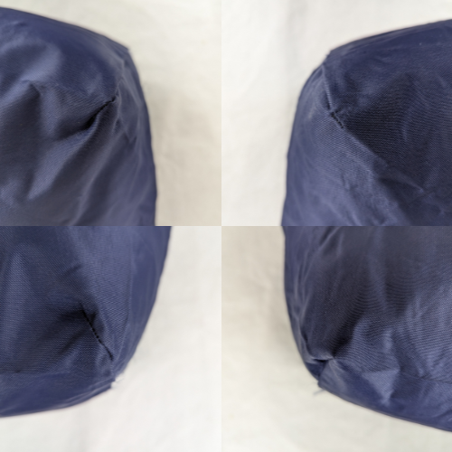 Longchamp Le Pliage Navy Blue Nylon Tote Bag Lightweight Hand Bag Made in France - Bild 8 von 13