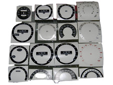 kmh Folie Tacho Aufkleber für US Cars & Oldtimer mph zu km/h