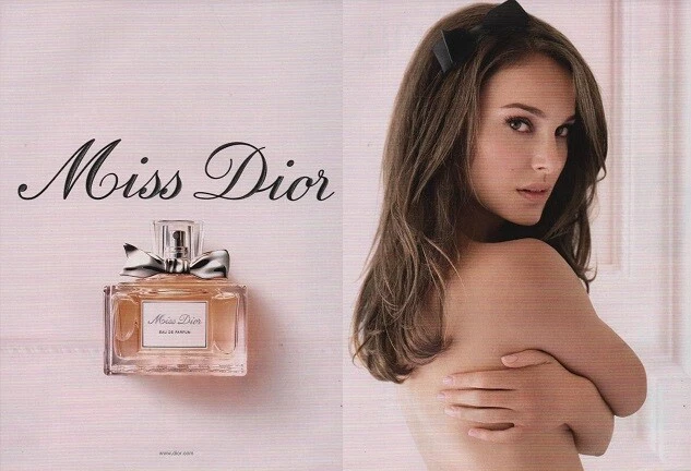 Publicité papier Parfum. Perfume ad. Dior Miss Dior 2011 double page